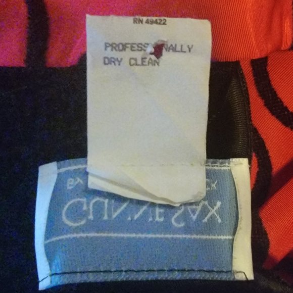 Vintage Gunne Sax Velvet Embossed Cocktail Formal Dress with Sle… - Picture 14 of 15